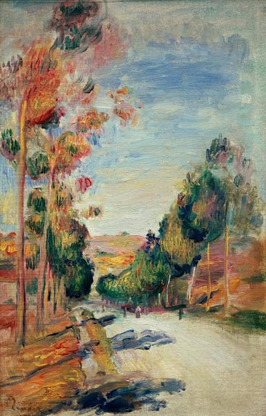 Paysage proche de Essoyes / 1897 à Pierre-Auguste Renoir