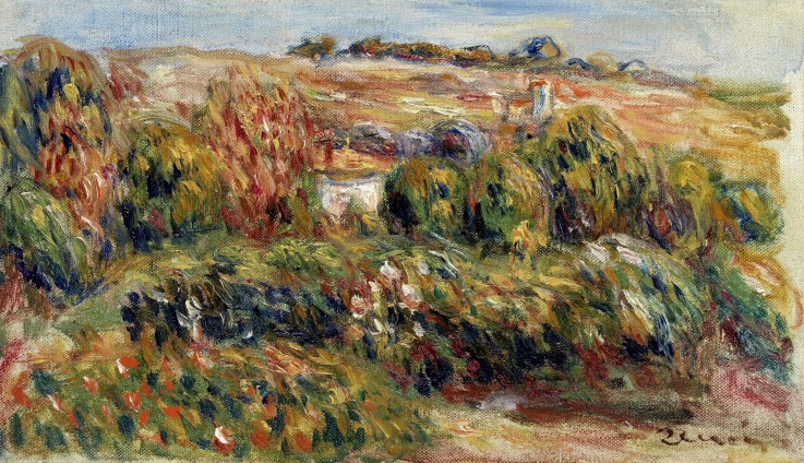 Landscape in Provence à Pierre-Auguste Renoir