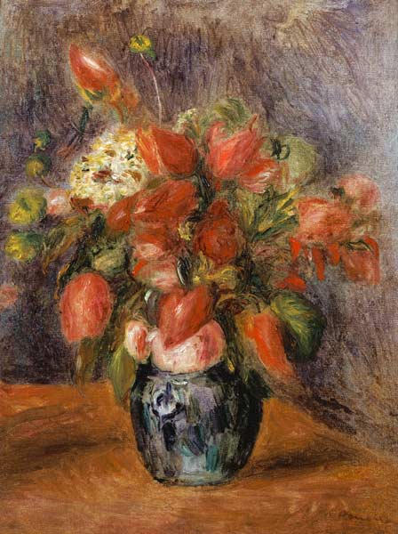 Vase of Flowers à Pierre-Auguste Renoir