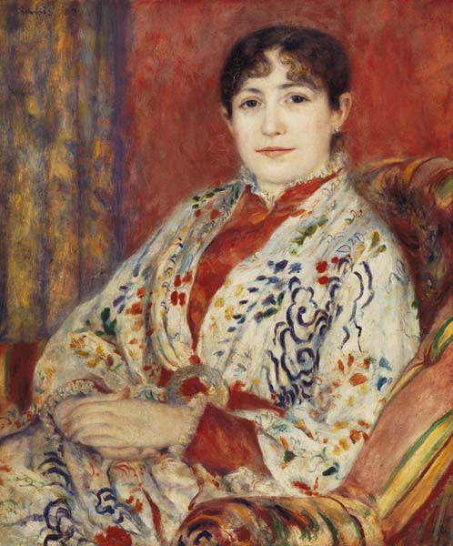 Madame Heriot à Pierre-Auguste Renoir