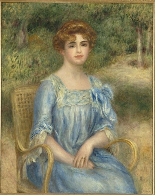 Madame Gaston Bernheim de Villers, nee Suzanne Adler à Pierre-Auguste Renoir
