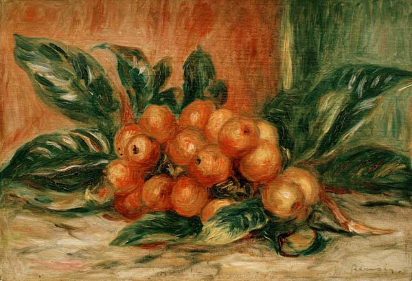 Renoir / Medlar branch / c.1900 à Pierre-Auguste Renoir