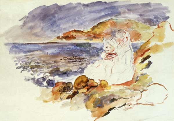 Coast Scene à Pierre-Auguste Renoir