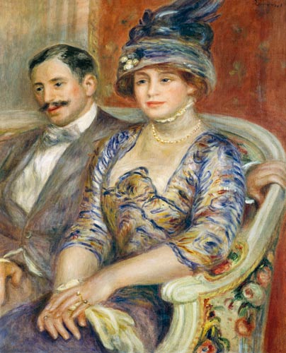 Monsieur et Madame Bernheim de Villers à Pierre-Auguste Renoir