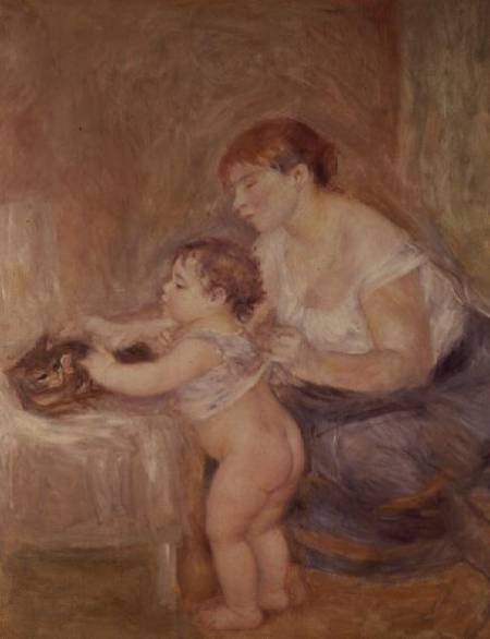 Mother and Child à Pierre-Auguste Renoir