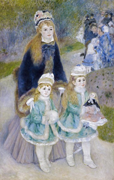 Mother and Children (La Promenade) à Pierre-Auguste Renoir