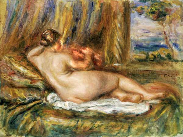 Nu allongé à Pierre-Auguste Renoir