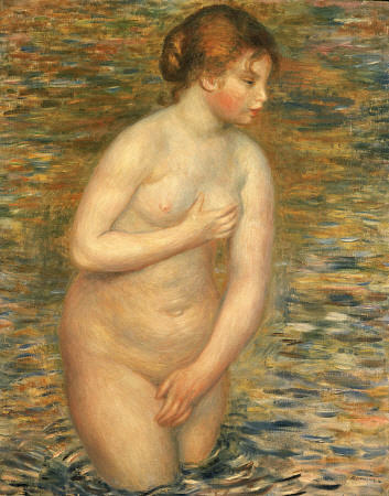 Nude In The Water à Pierre-Auguste Renoir