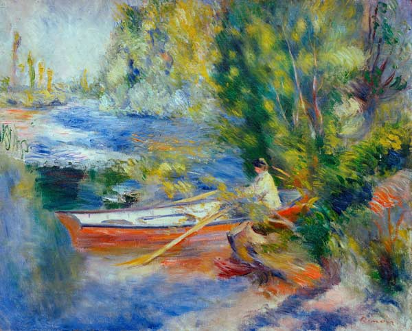 Renoir / On the bank o.a river / 1878/80 à Pierre-Auguste Renoir