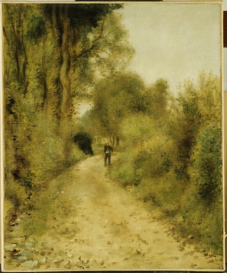 On the Path à Pierre-Auguste Renoir