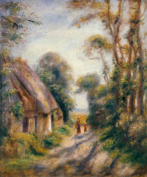 The Outskirts of Berneval à Pierre-Auguste Renoir