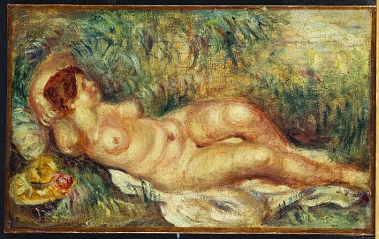Outstretched Nude à Pierre-Auguste Renoir