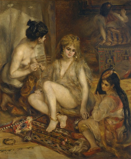 Parisiennes in Algerian Costume (Harem) à Pierre-Auguste Renoir