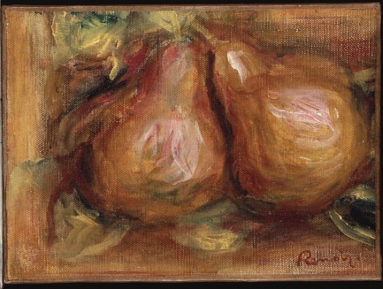 Pears, c.1915 (oil on canvas à Pierre-Auguste Renoir