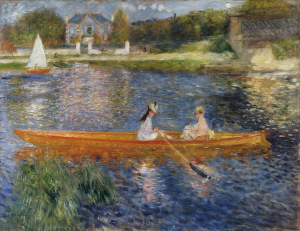 La Seine à Asnières à Pierre-Auguste Renoir