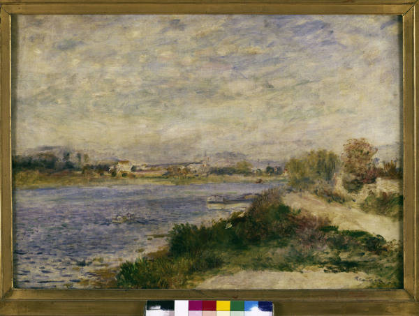 A.Renoir / Seine a Argenteuil v.1873 à Pierre-Auguste Renoir