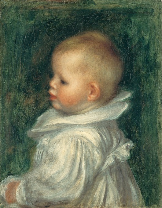 Portrait of Claude Renoir à Pierre-Auguste Renoir