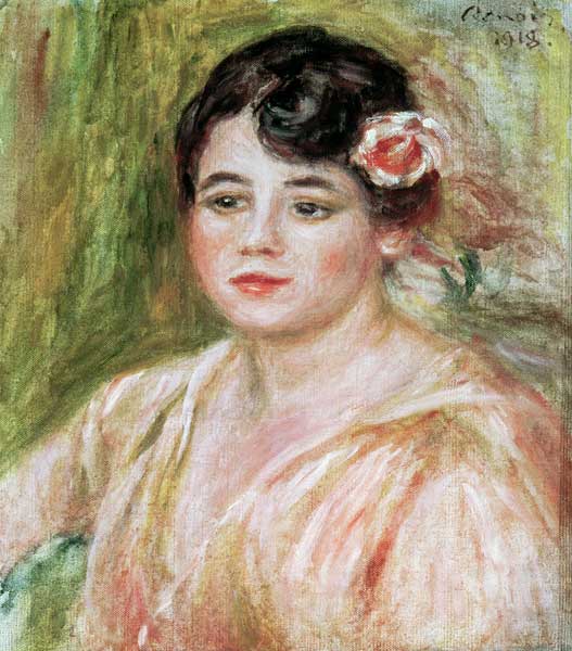 Portrait of Adele Besson à Pierre-Auguste Renoir