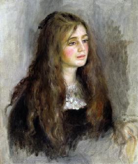 Portrait of Julie Manet (1878-1966) à Pierre-Auguste Renoir