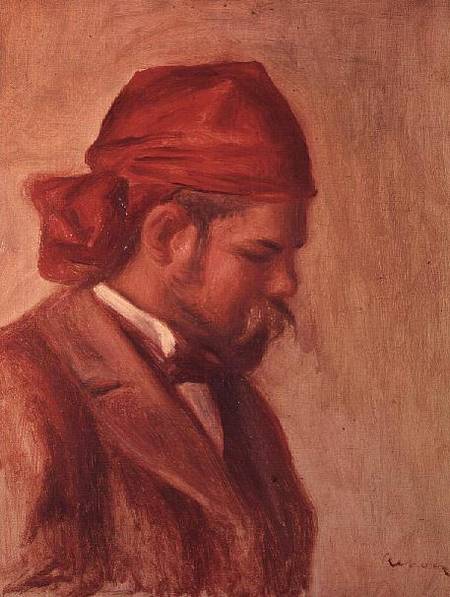 Portrait of Ambroise Vollard (1868-1939) à Pierre-Auguste Renoir