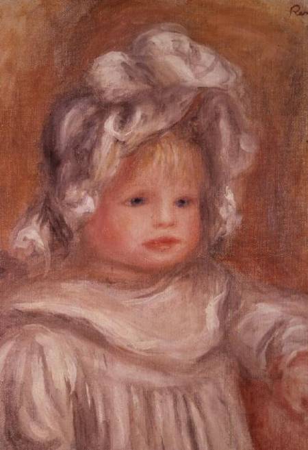 Portrait of a Child à Pierre-Auguste Renoir