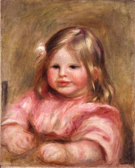 Portrait of Coco à Pierre-Auguste Renoir