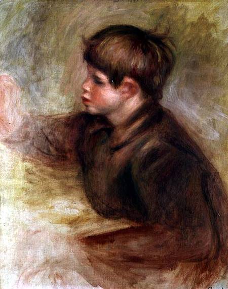 Portrait of Coco painting à Pierre-Auguste Renoir