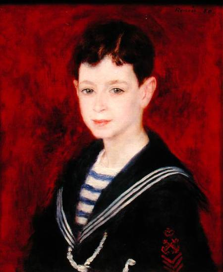 Portrait of Fernald Halphen (1872-1917) à Pierre-Auguste Renoir