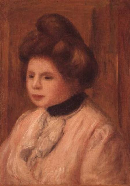 Portrait of a Lady à Pierre-Auguste Renoir