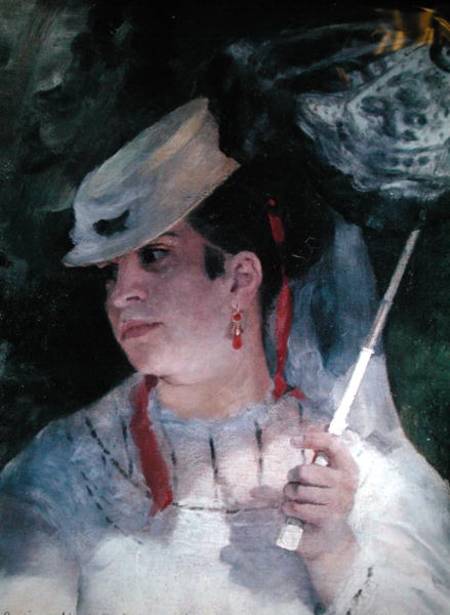 Portrait of Lise à Pierre-Auguste Renoir
