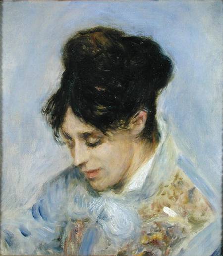 Portrait of Madame Claude Monet à Pierre-Auguste Renoir