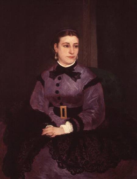 Portrait of Mademoiselle Sicot à Pierre-Auguste Renoir