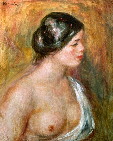 Portrait of Madeleine Bruno à Pierre-Auguste Renoir