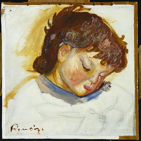 Portrait of Pierre Renoir à Pierre-Auguste Renoir