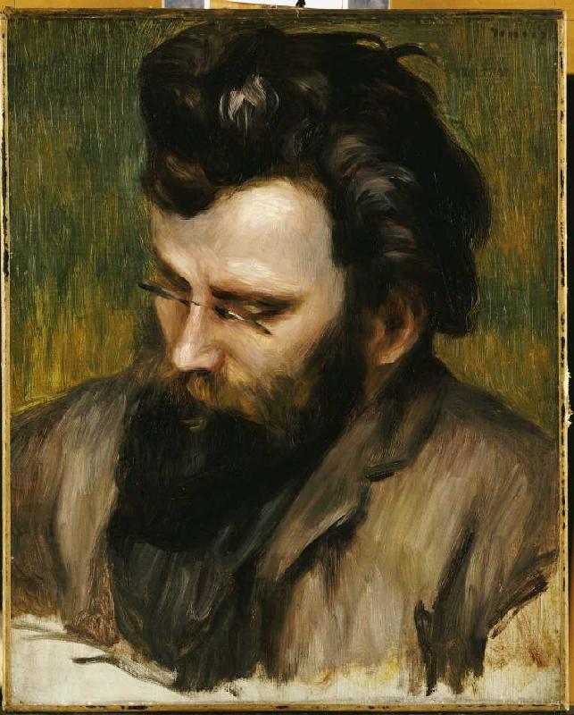 Portrait von Claude Terrasse. à Pierre-Auguste Renoir