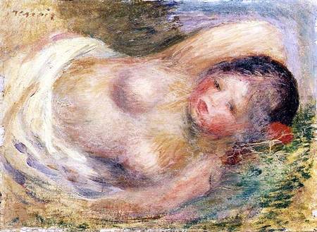 Reclining Nude à Pierre-Auguste Renoir