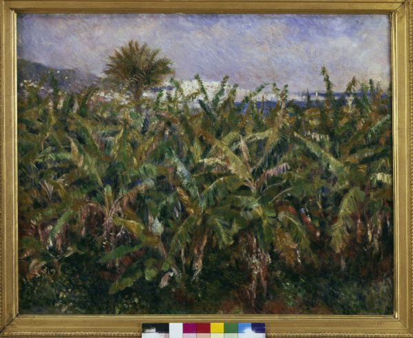 Renoir / Banana Plantation / 1881 à Pierre-Auguste Renoir