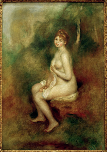 Renoir / Nu dans un paysage / 1889 à Pierre-Auguste Renoir