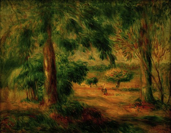Renoir / Paysage du Midi / 1895 à Pierre-Auguste Renoir