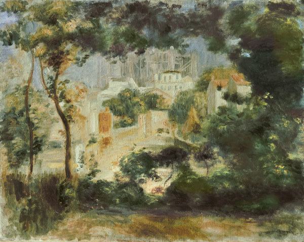 Renoir / Sacre Coeur, Paris / c.1896 à Pierre-Auguste Renoir