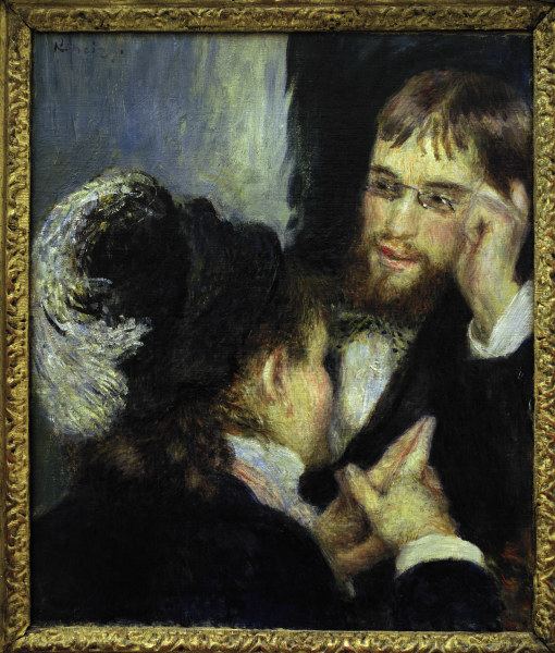 Renoir / The conversation / c.1878 à Pierre-Auguste Renoir