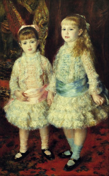 Renoir /Demoiselles Cahen d Anvers /1881 à Pierre-Auguste Renoir