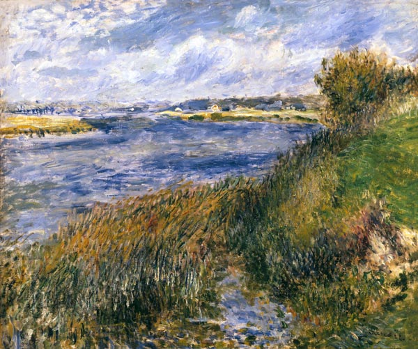 A.Renoir / La Seine a Champrosay 1876 à Pierre-Auguste Renoir
