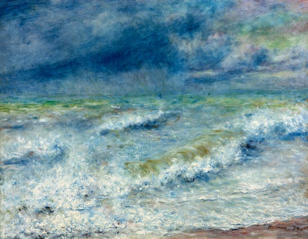 Pierre-Auguste Renoir, Seestück à Pierre-Auguste Renoir