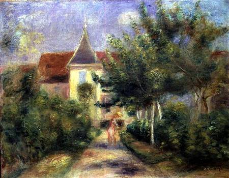 Renoir's house at Essoyes, 1906 à Pierre-Auguste Renoir