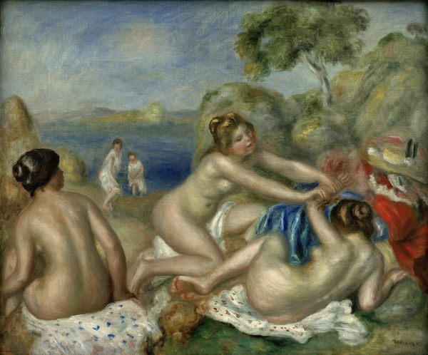 Renoir/Three bathers with a crab/c.1897 à Pierre-Auguste Renoir