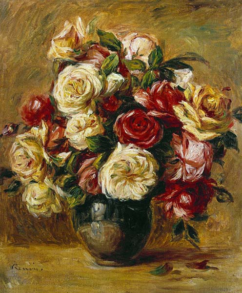 Bouquet de Roses à Pierre-Auguste Renoir