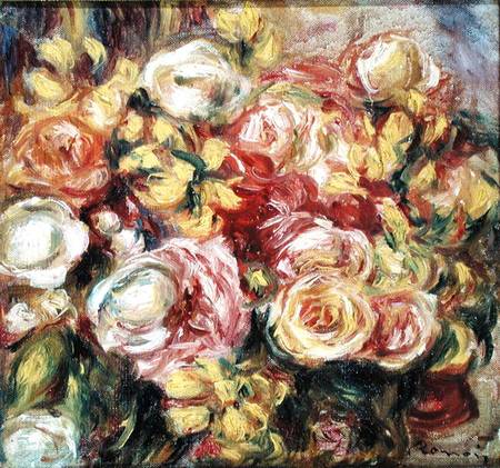 Roses à Pierre-Auguste Renoir