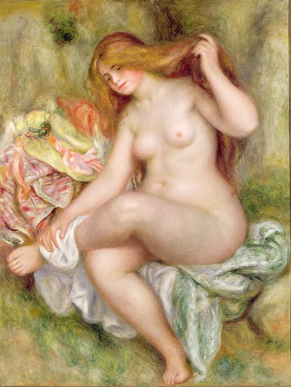 Seated Bather, 1903-06 à Pierre-Auguste Renoir