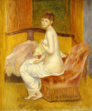 Seated Nude, Resting à Pierre-Auguste Renoir